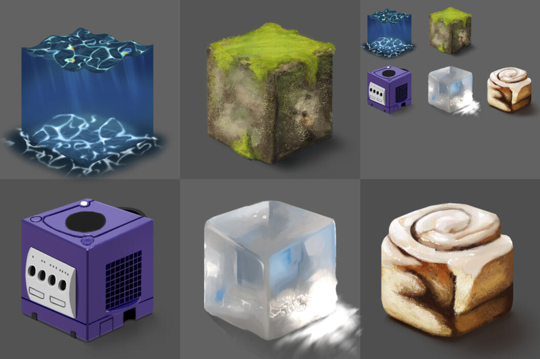Material Cubes