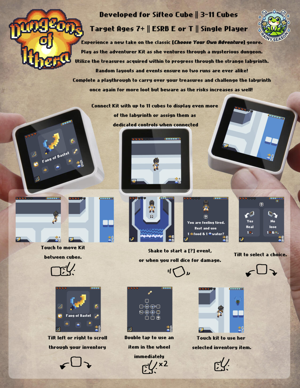 Sifteo Project "One-Pager"